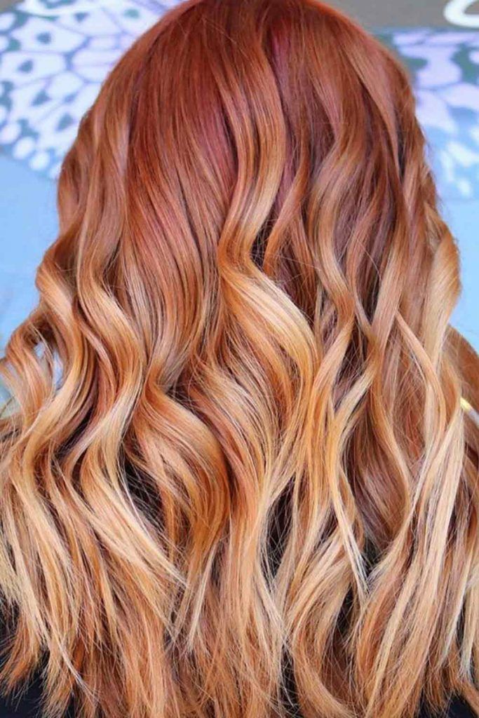 light orange hair color