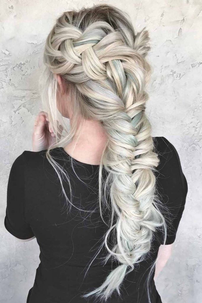 Gorgeous Double French Braids