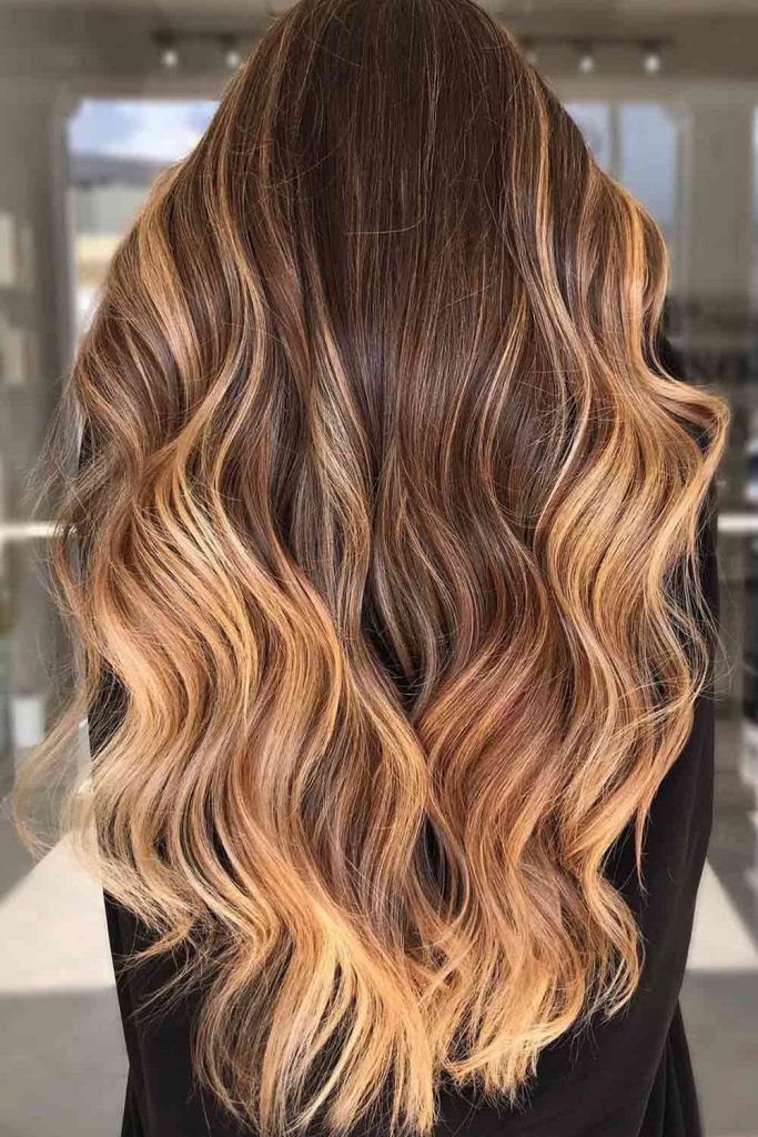 Sleek Wavy Ombre