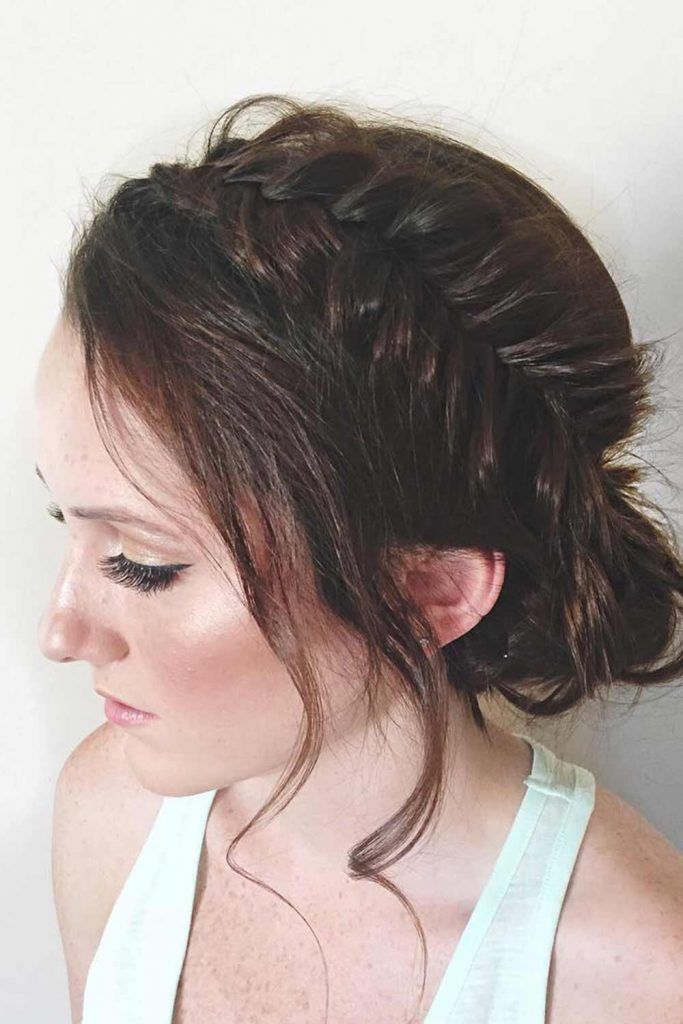 Double Fishtail French Braid Updo