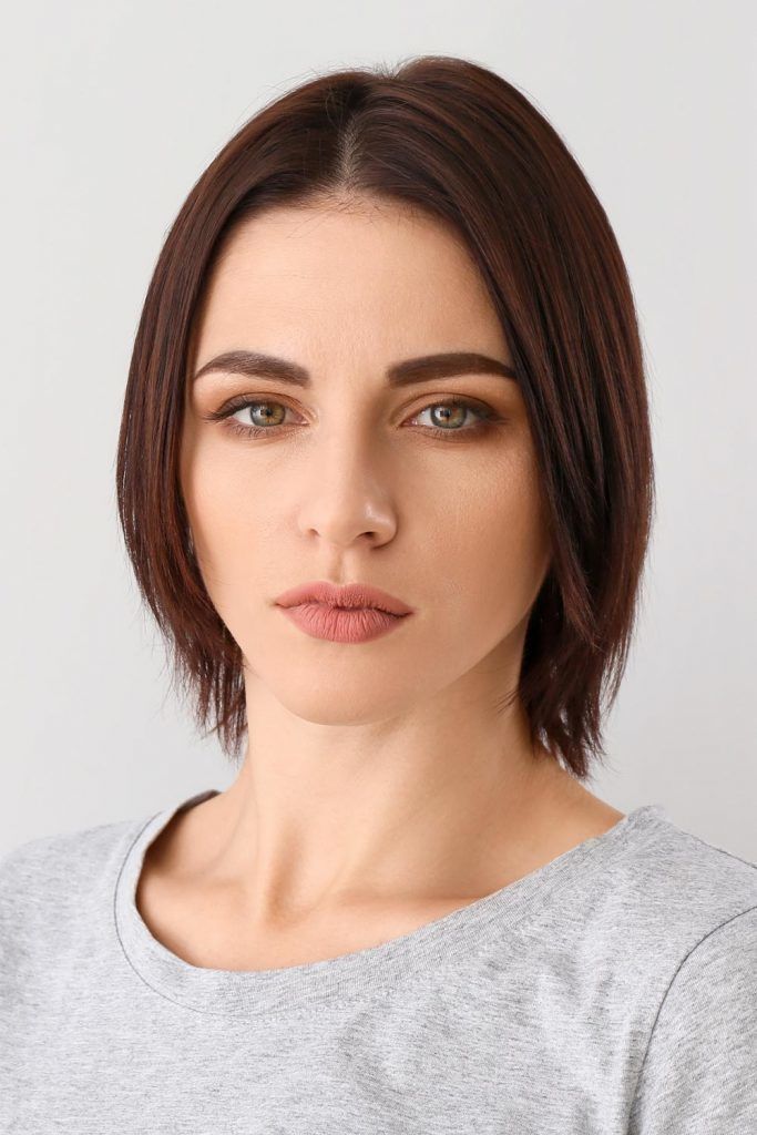 Neck Length Haircut for Women