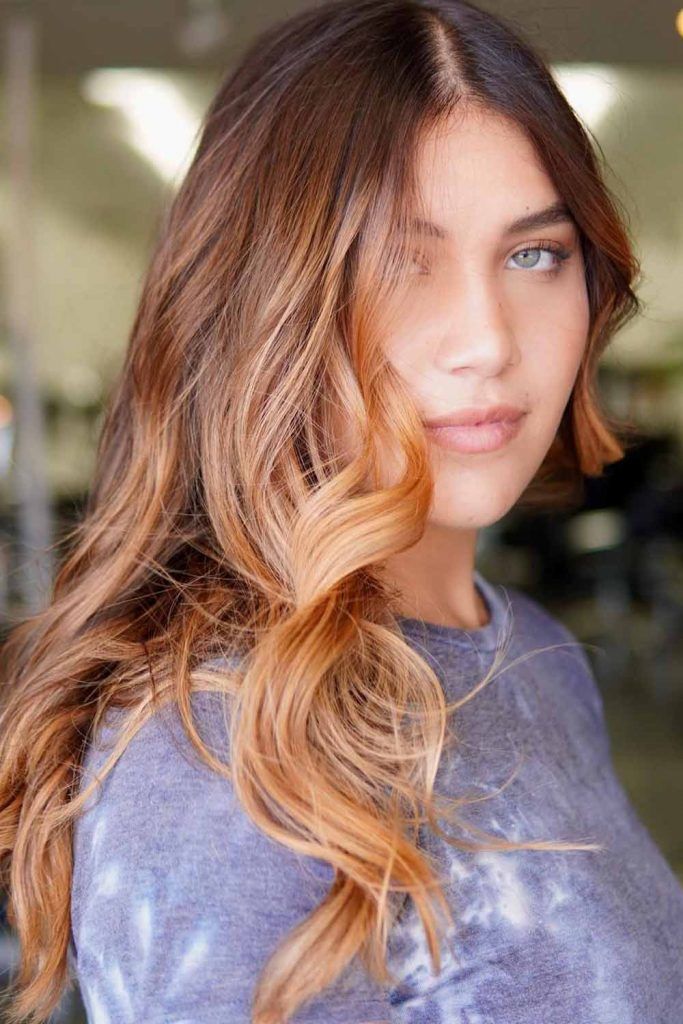 Bronze Highlights For Natural Brown Hair