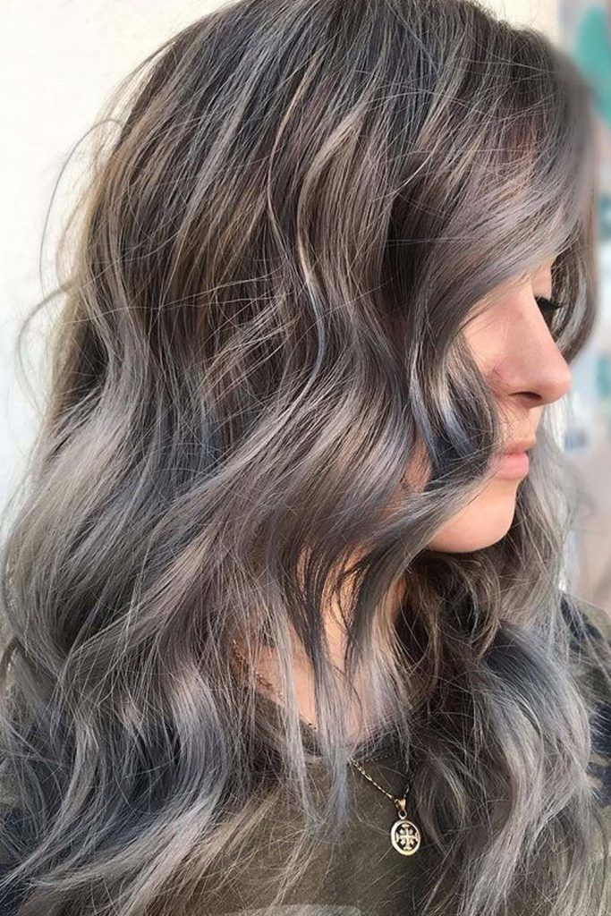 Transition To Grey Hair With Highlights