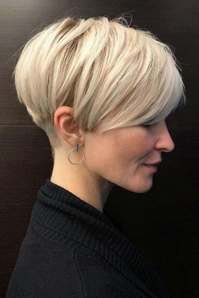 layered short haircuts for women