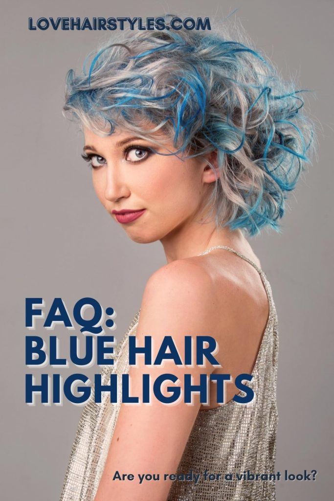 FAQ: Blue Hair Highlights