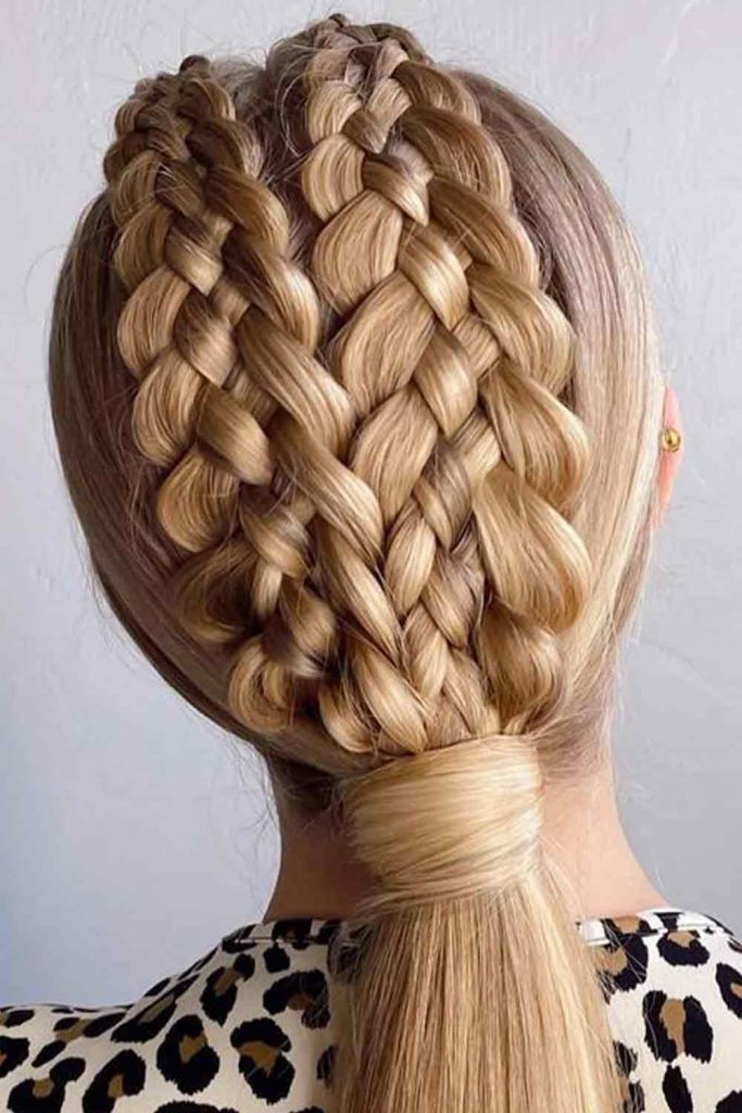 5-Strand Braided Ponytail