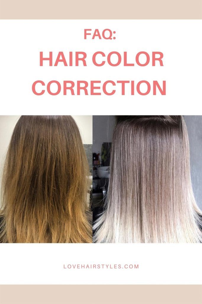 FAQ: Color Correction Hair Technique