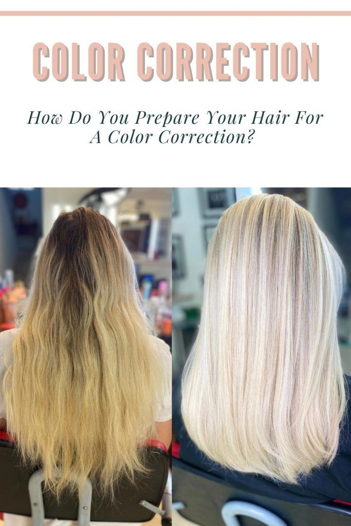 How Do You Prepare Your Hair For A Color Correction?