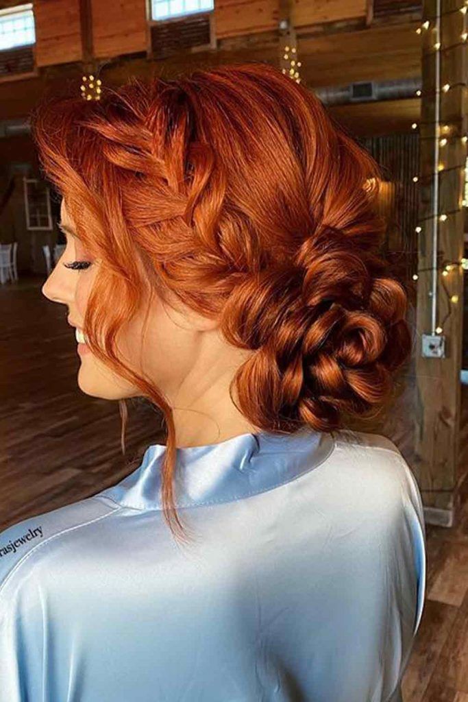 Braided Updos For Medium Length Hair