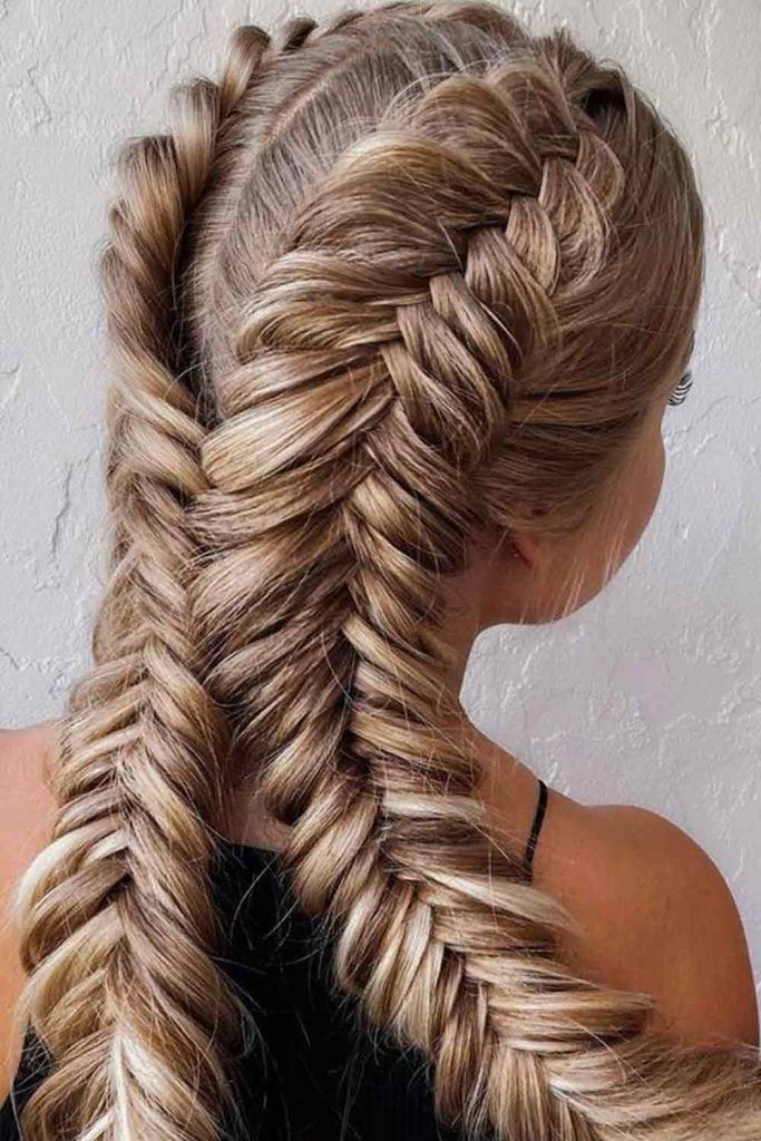 fishbone braids for women