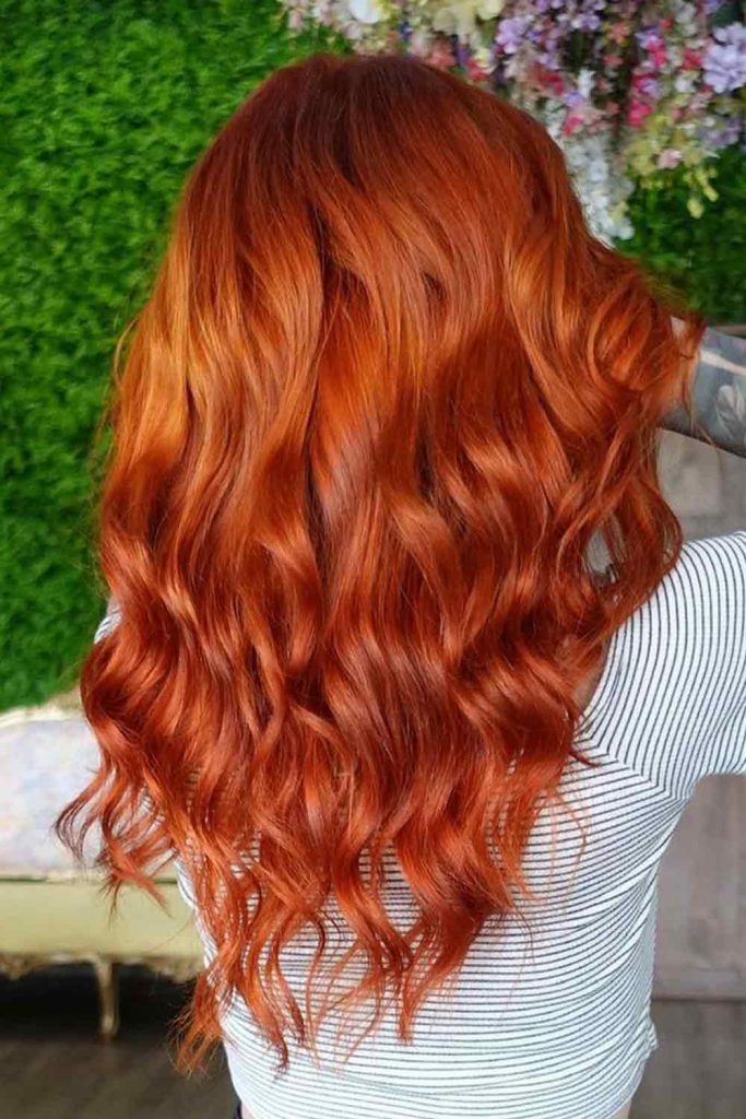 Subtle Alloy Orange Hair