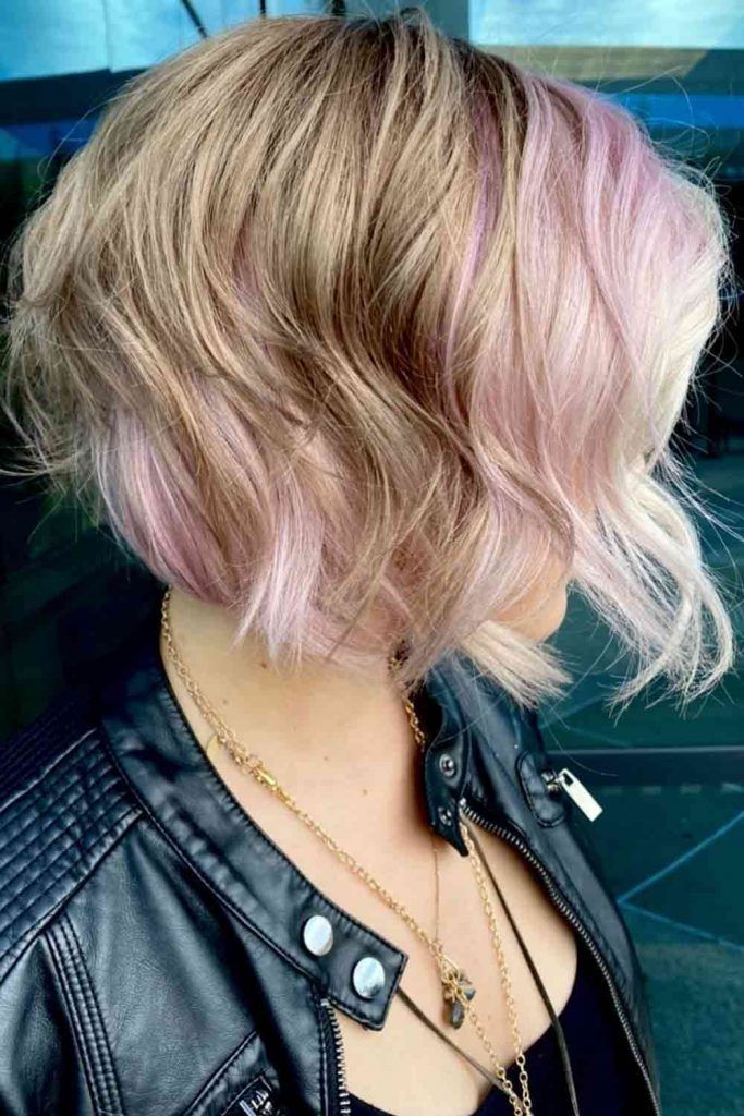 Lovely Light Pink Hair Color