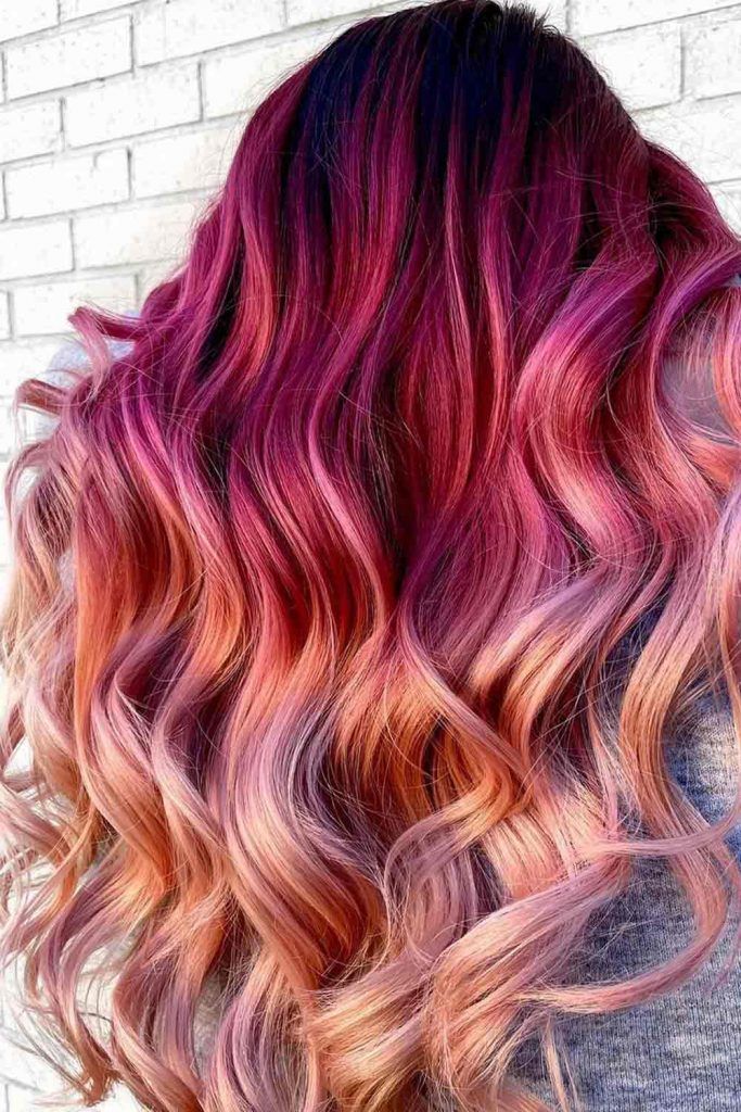 Rose Gold Hair