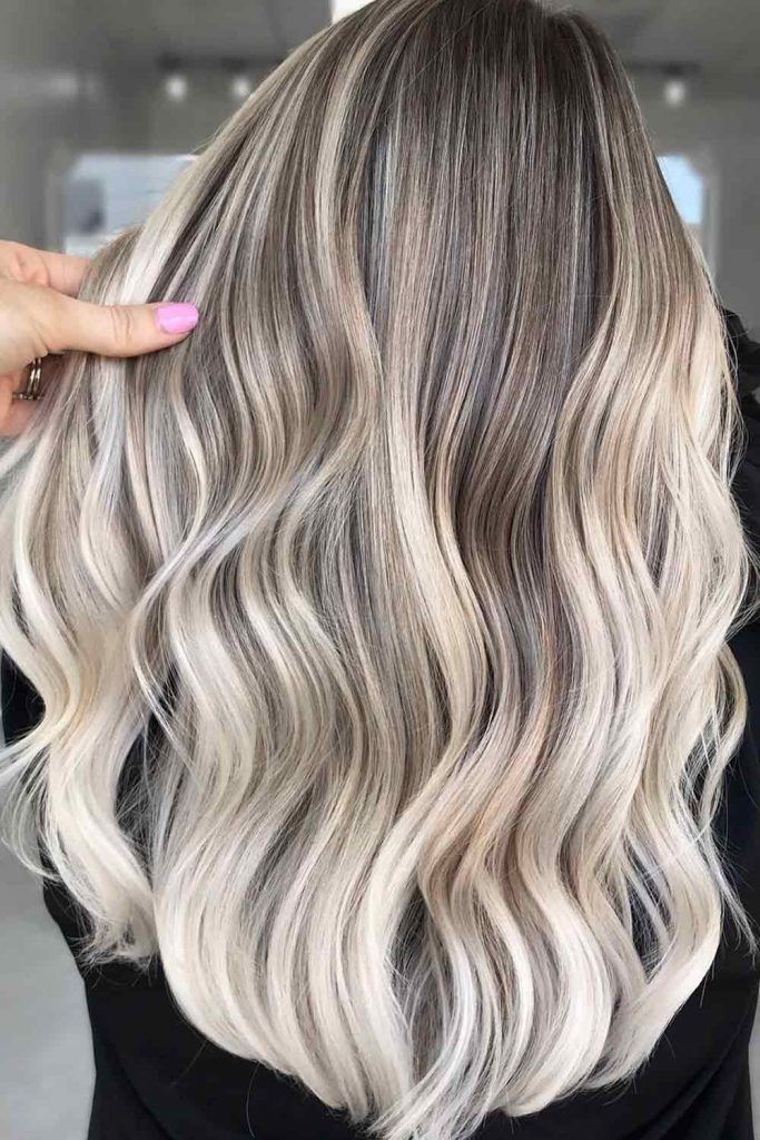 Ashy Blonde Balayage