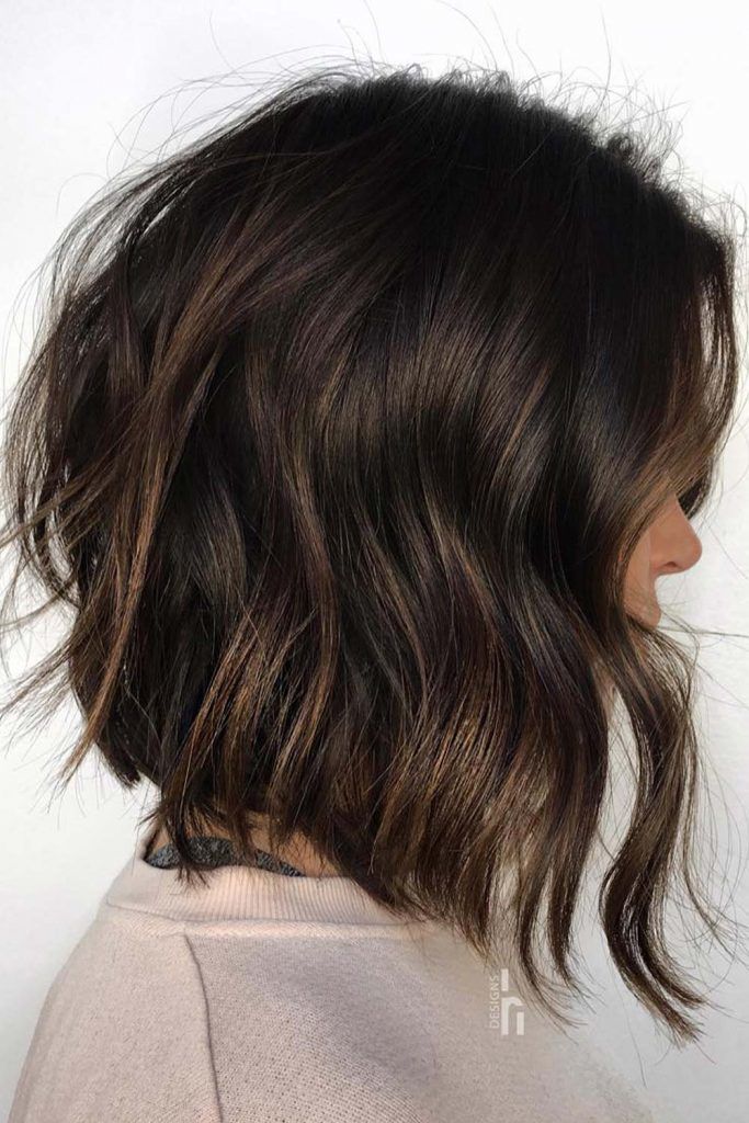 Stacked Shag Haircut