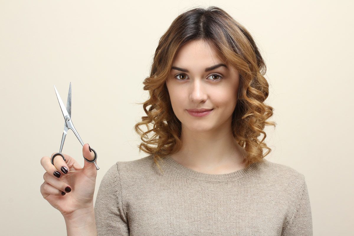 How To Cut Hair One Length On Your Own Home Design Ideas