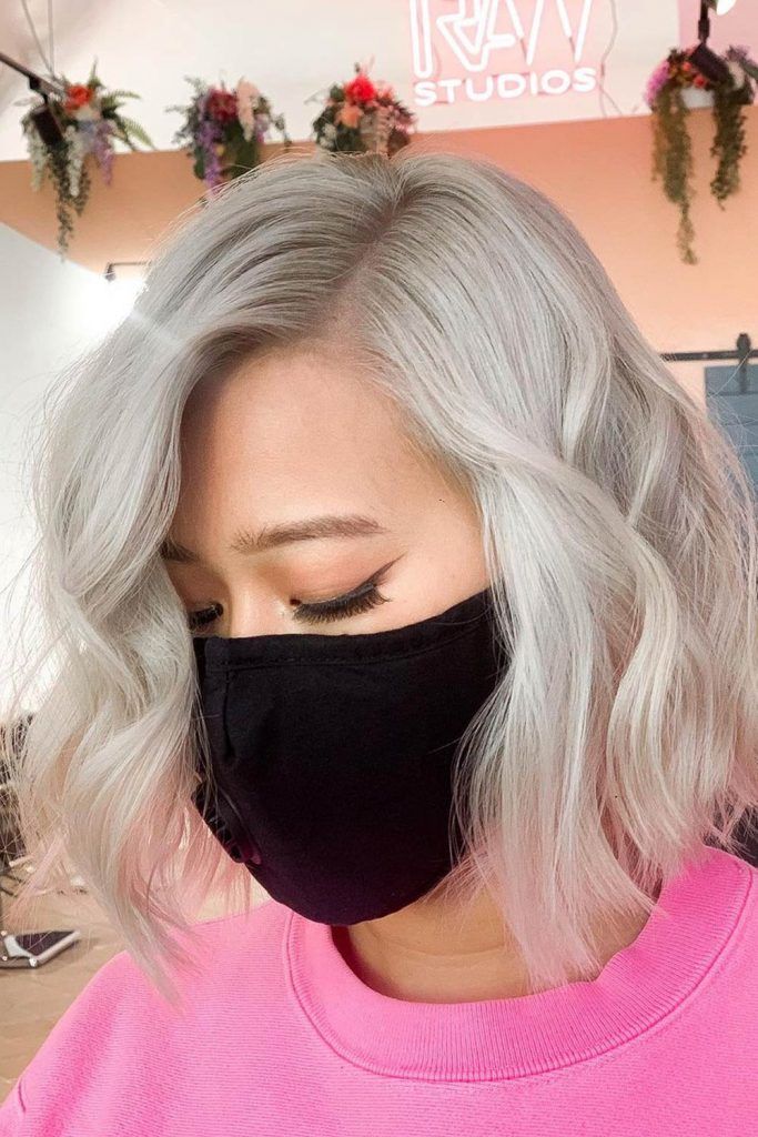 Messy Soft Waves Bob