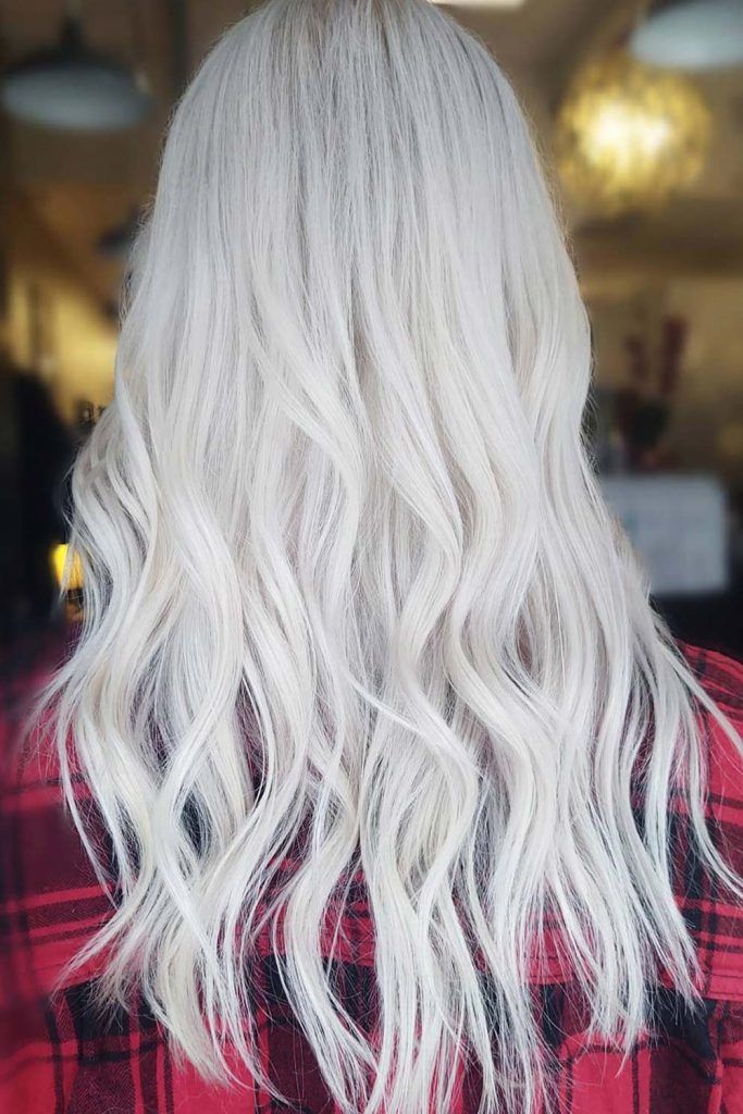 Wavy Bleached Hair