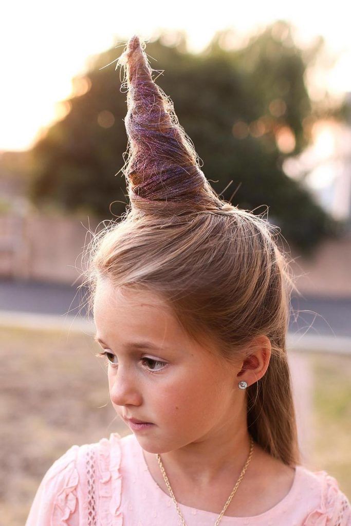 Unicorn Crazy Day Hair