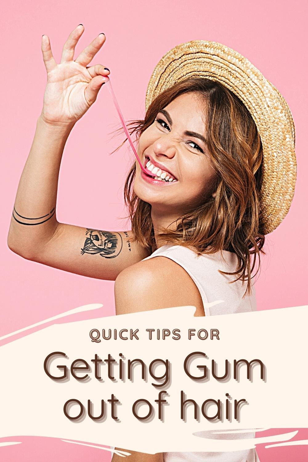 How to Get Gum Out of Hair Practical Methods