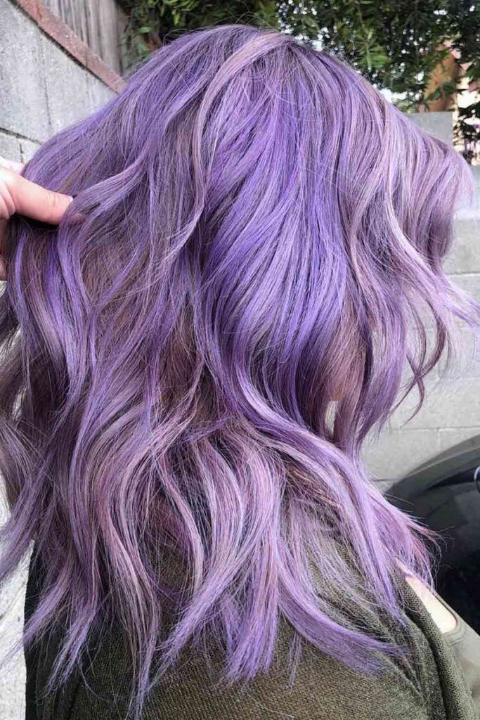 Multidimensional Lavender Highlights