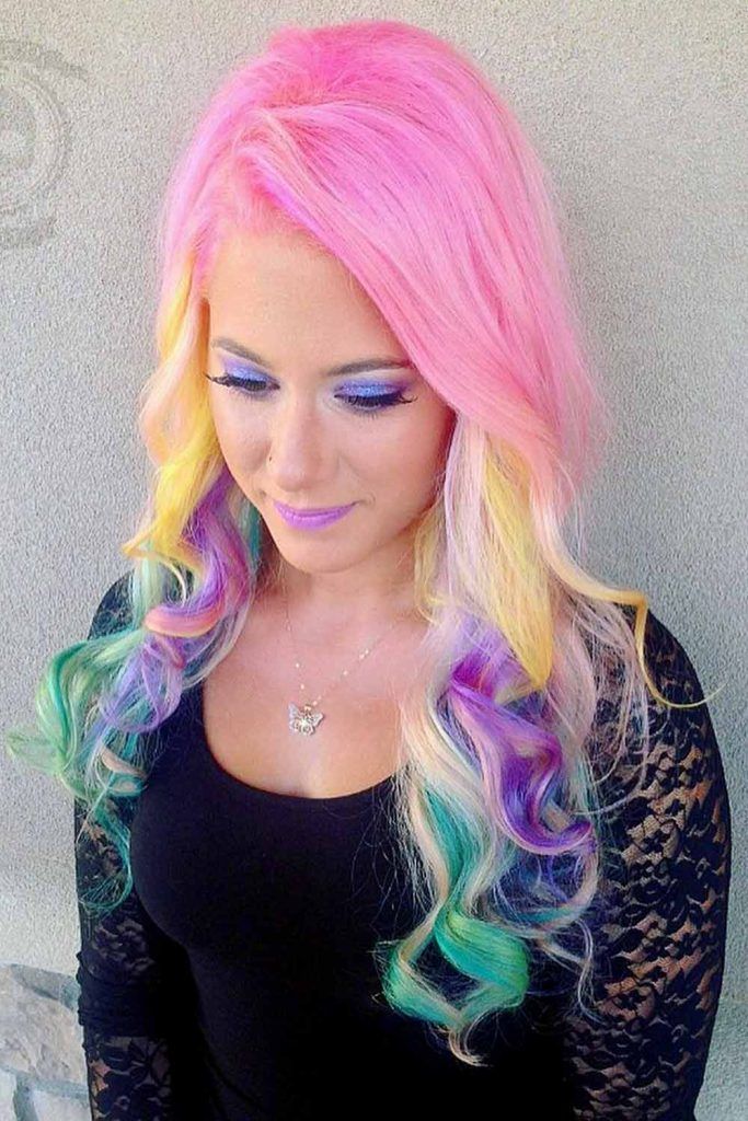 Cotton Candy Hair