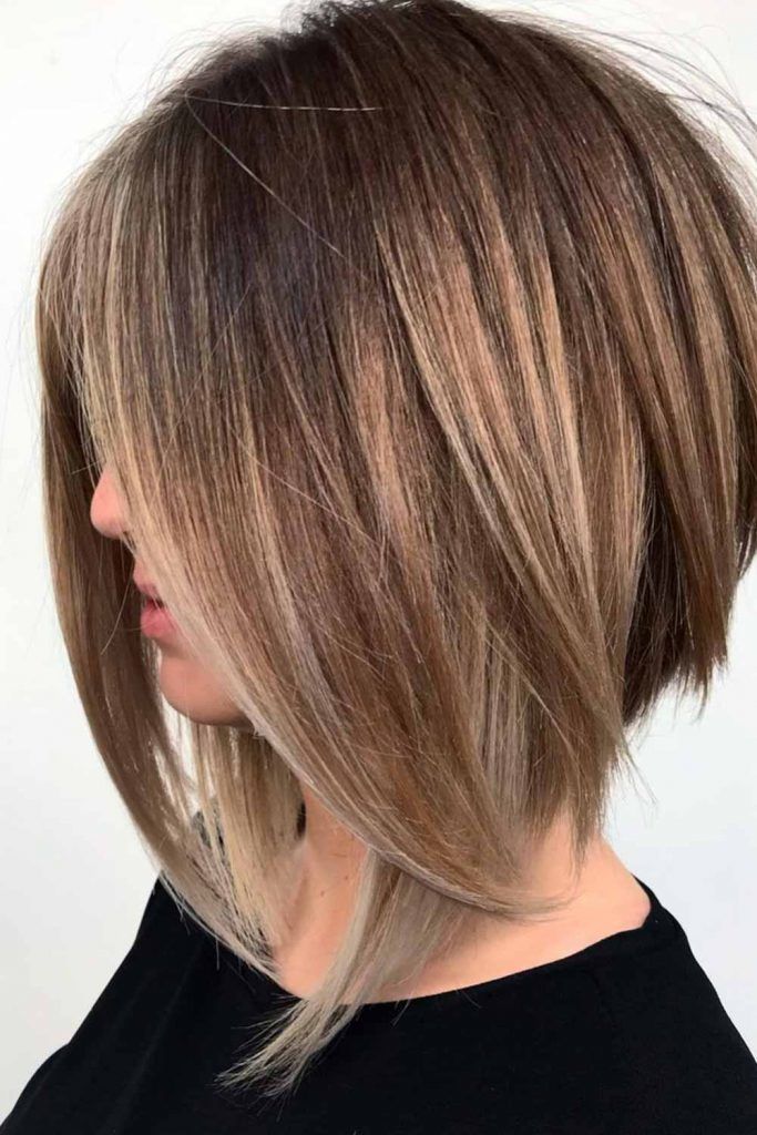 Amazing A-line Bob For Straight Hair