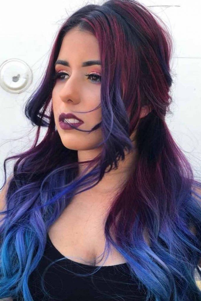 37 Trendy Styles For Blue Ombre Hair | LoveHairStyles.com