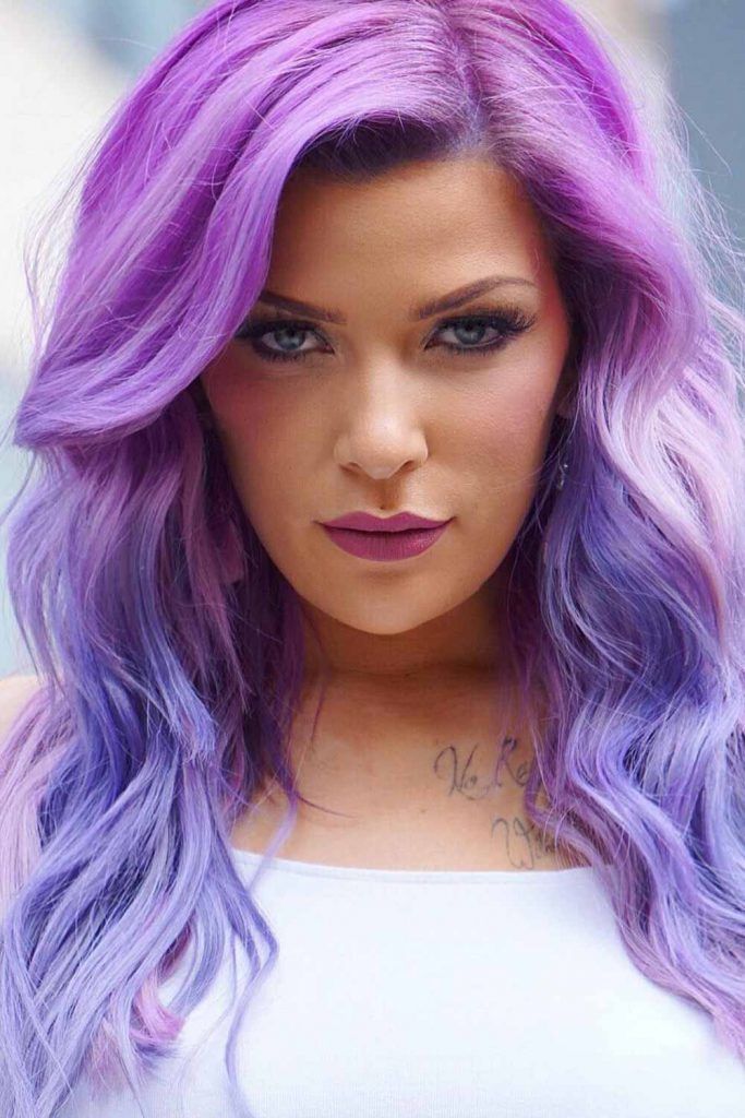 Saturated Lavender Hair