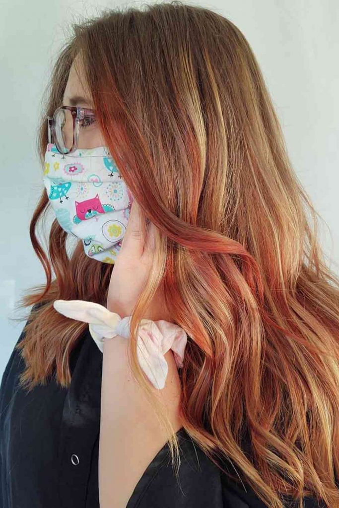 Colorful Balayage