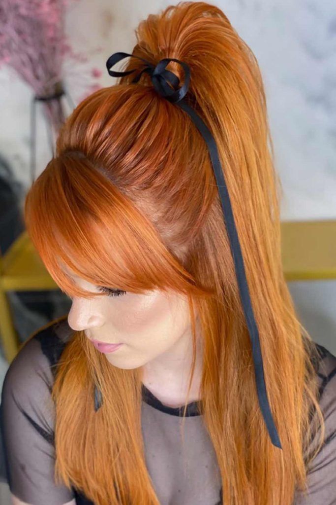 Gorgeous ponytail hairstyle to complete your look this spring  summer