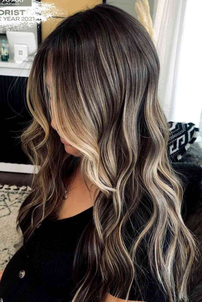 25 Gorgeous Highlight Ideas For Dark Hair To Try In 2023