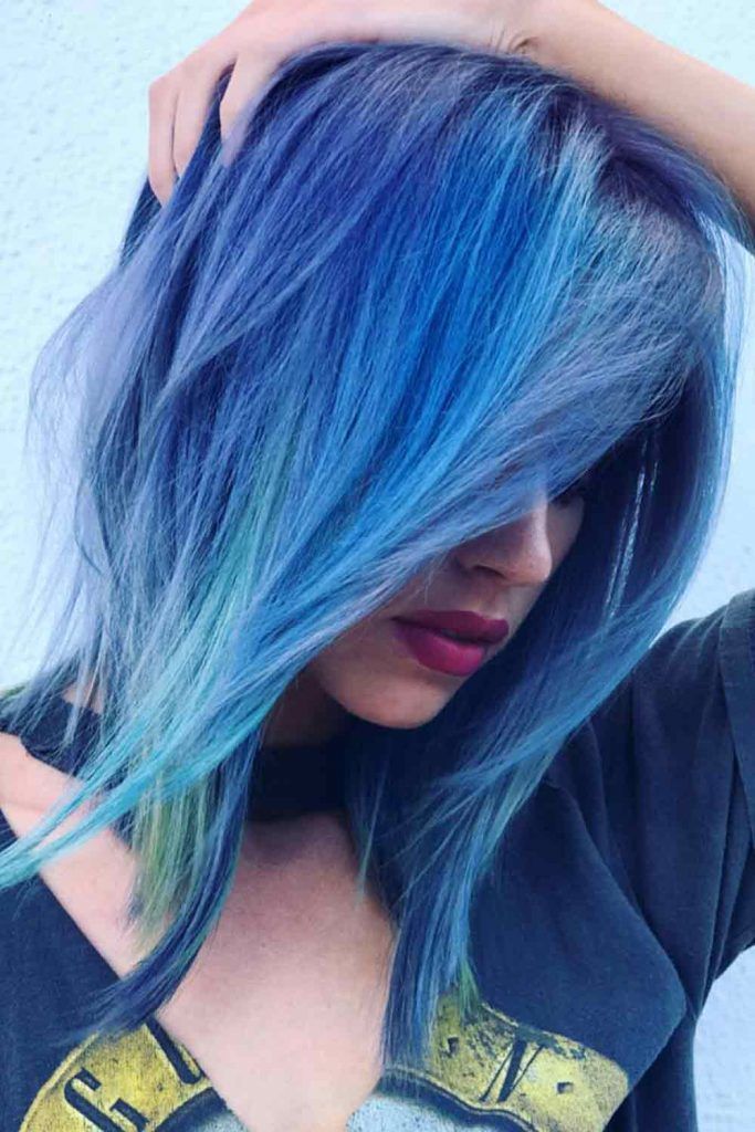 15 Awesome BLUE Hairstyles  Color inspiration  StrayHair