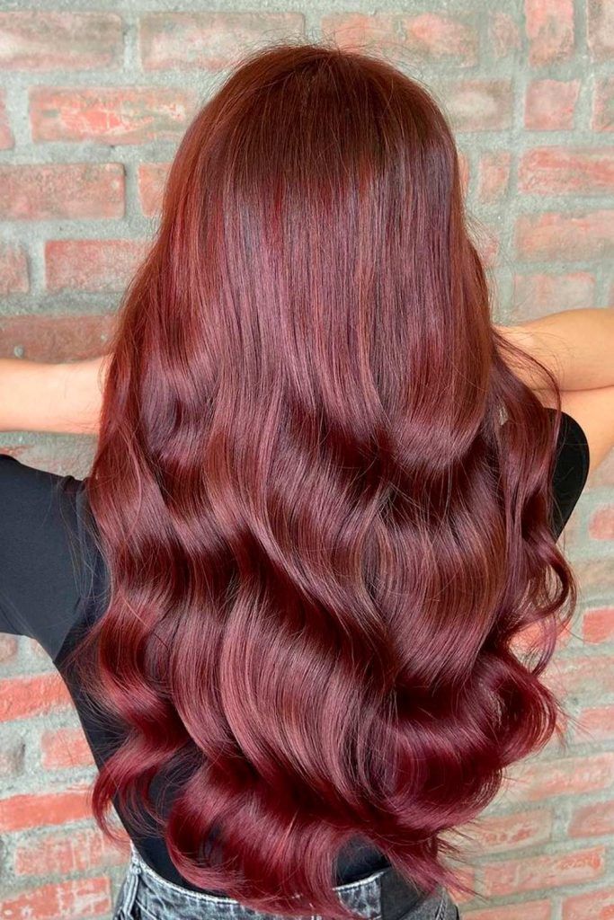 Color On Synthetic Dye Creme Hair Color Shade 08 Burgundy