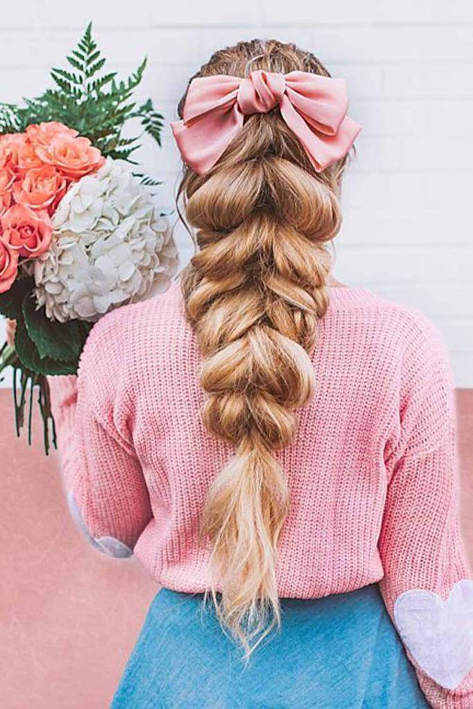 Braids With Ribbons