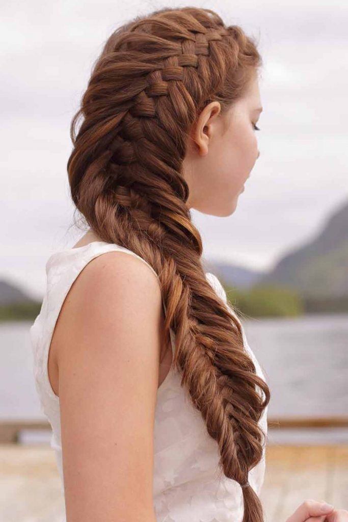 The Most Trending Fishtail Braids