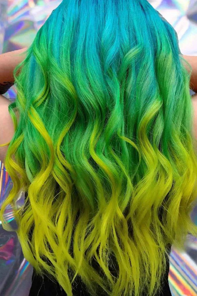 30 Sexy Green Hair Ideas To Try - Love Hairstyles.