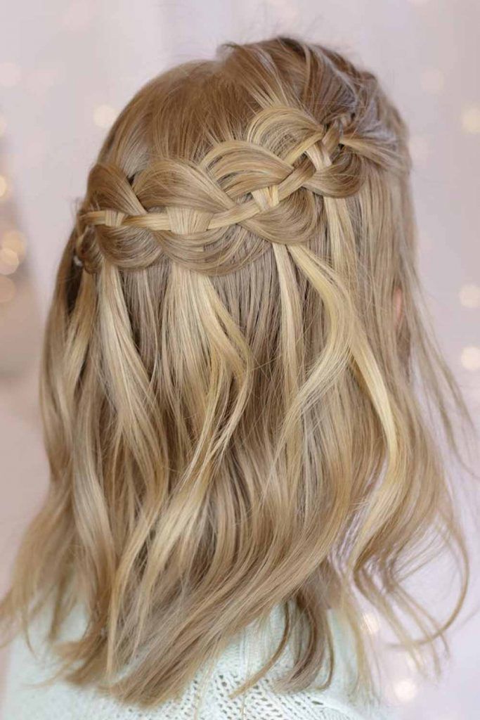 French Headband Braid Half-Up