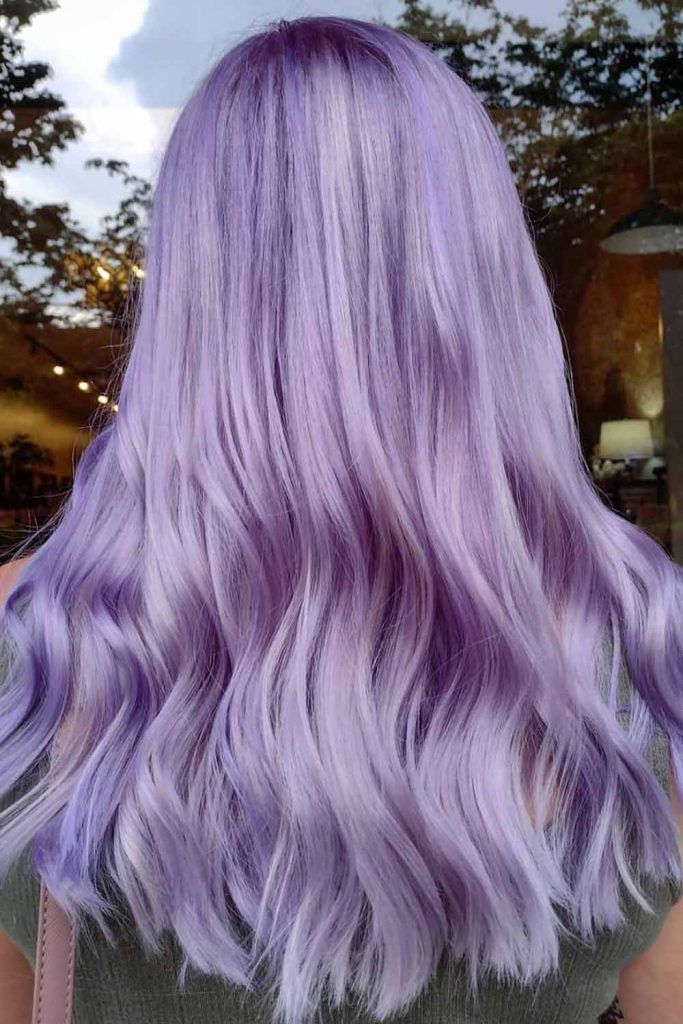 Lavender Purple Hair Color