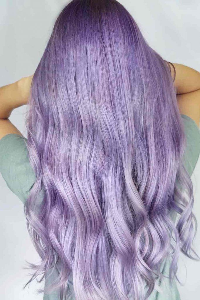 light lavender hair color