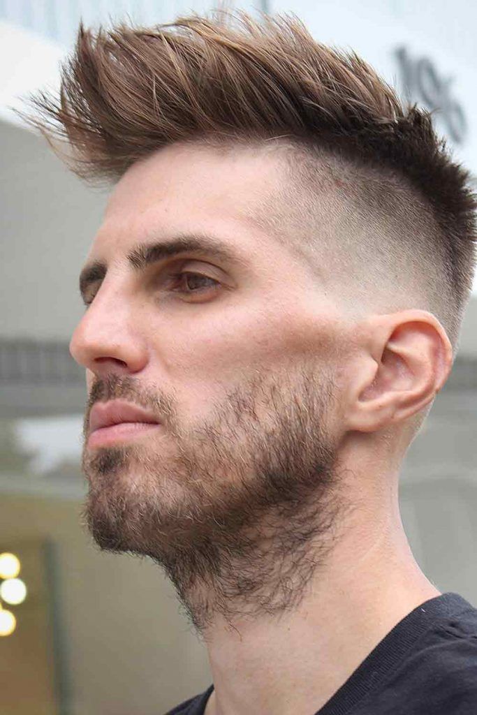 Spiked Up Short Sides Long Top Hairstyles