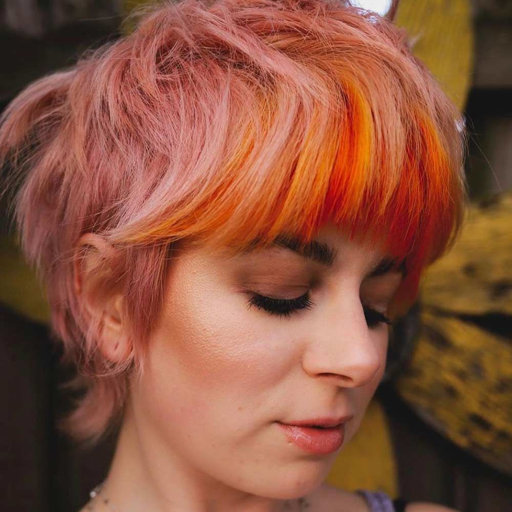 Pastel Coppery And Orange Tints