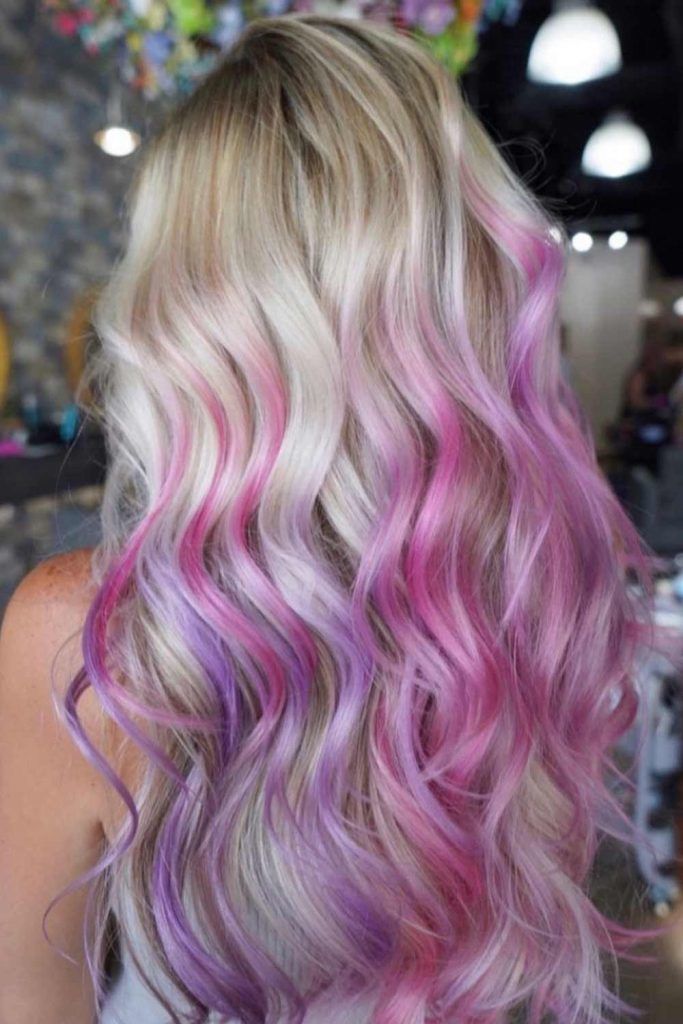 Pastel Pink Highlights