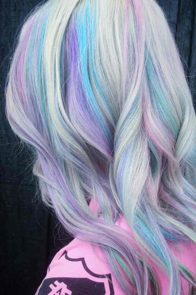 Pastel Rainbow Hair