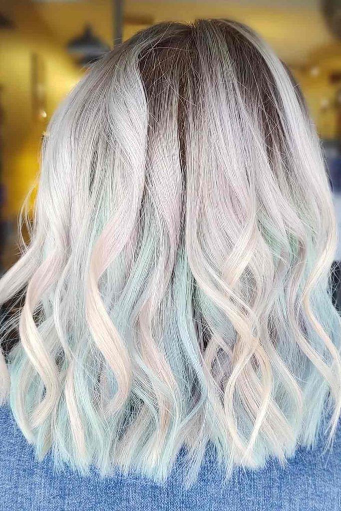 light aqua hair color