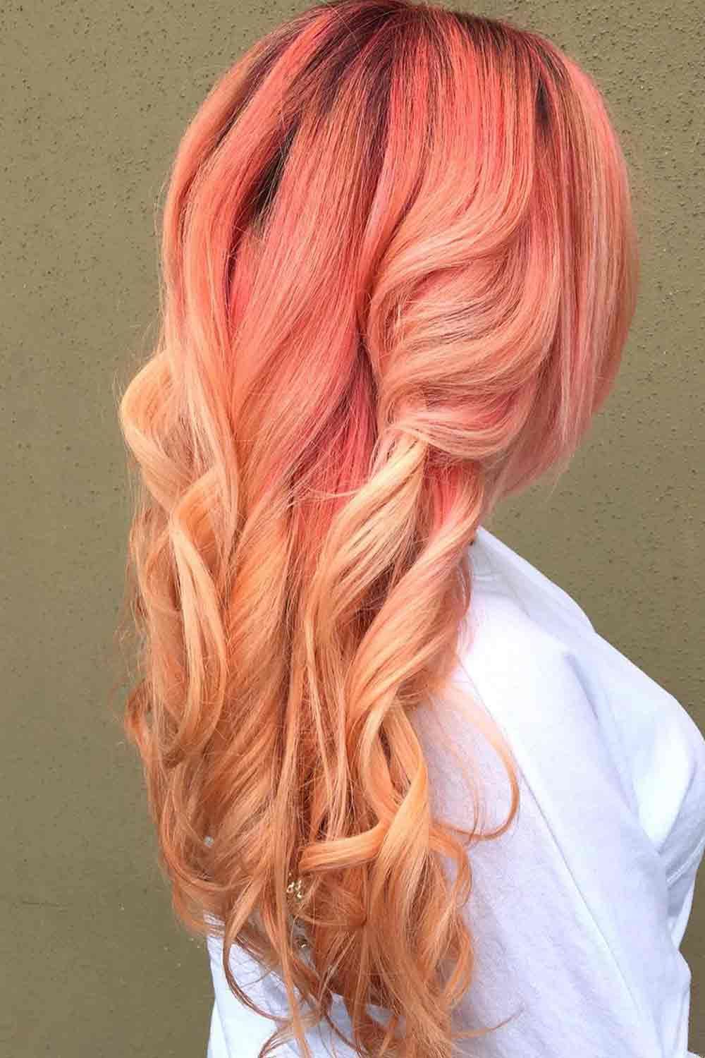 Extreme Peach Hair Shade
