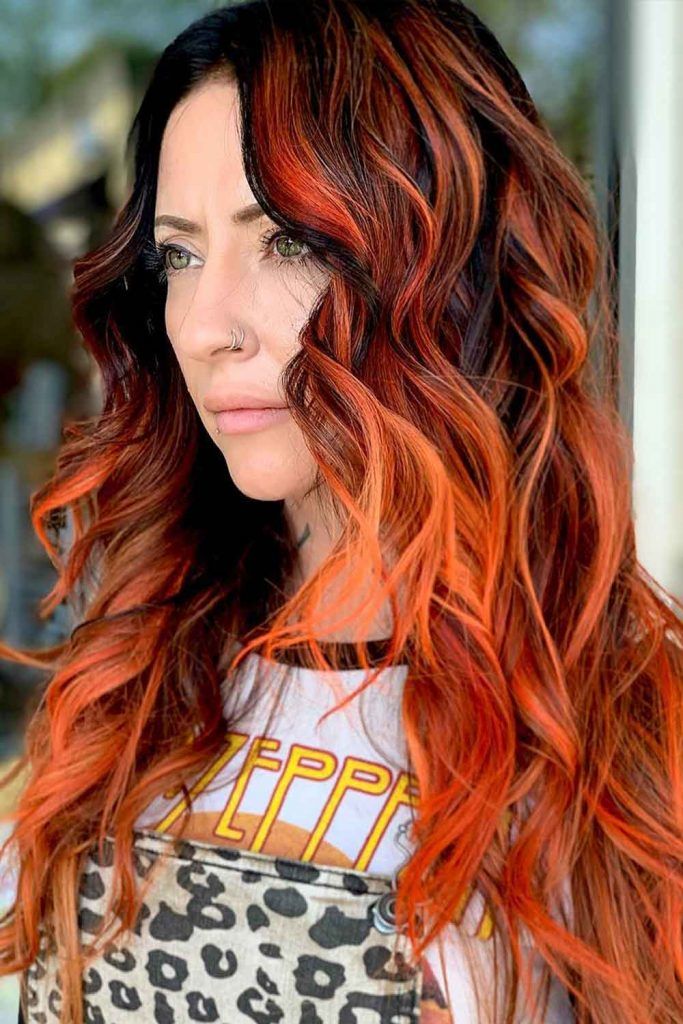 Literal Fire Hair Shade