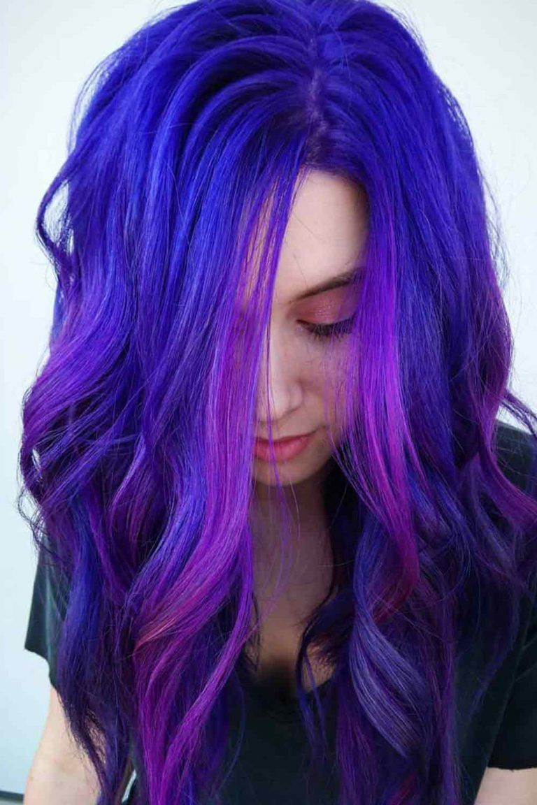 35 Trendy Styles For Blue Ombre Hair