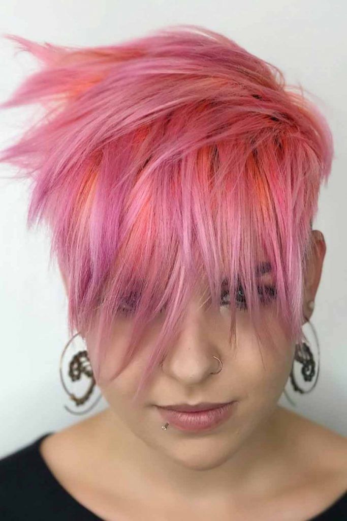 Blonde And Pink Ombre