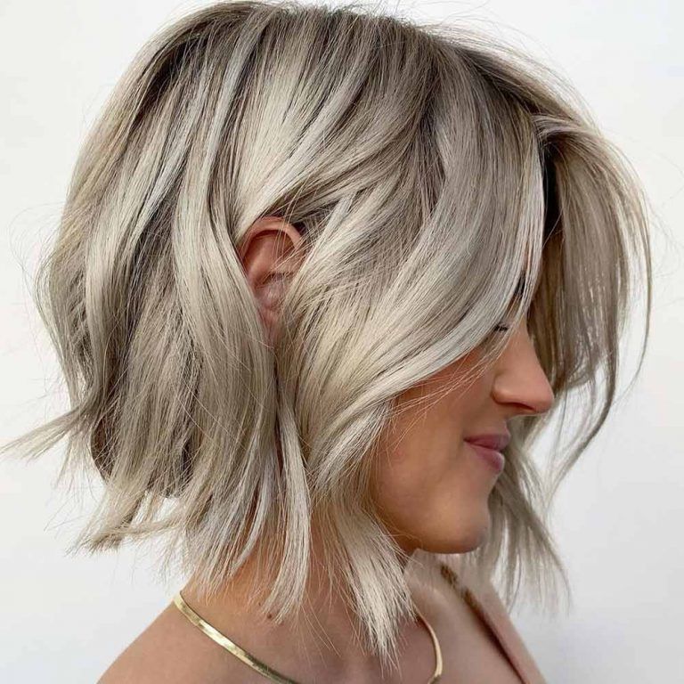 60+ Stylish Layered Bob